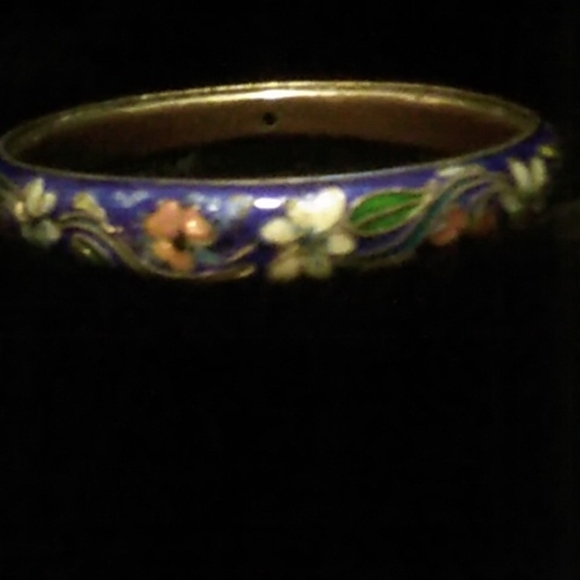 Vintage Cloisonné Bracelet - Picture 2 of 3